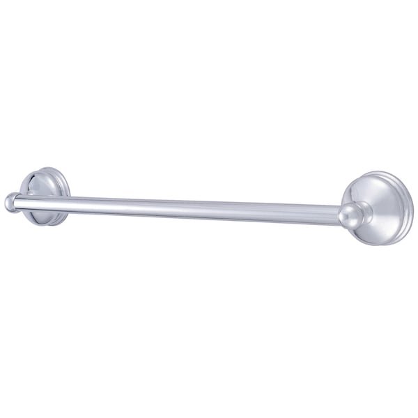 Vintage 24" Towel Bar, Polished Chrome